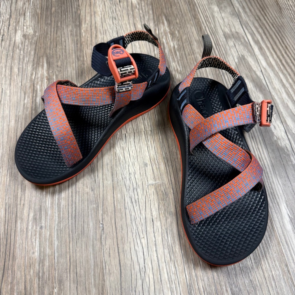 Chaco Z1‎ Ecotread Sandals Strappy Hiking Water Shoes Unisex Youth Size 4